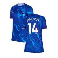 Fotbalové Dres Chelsea Joao Felix #14 Dámské Domácí 2024-25 Krátký Rukáv